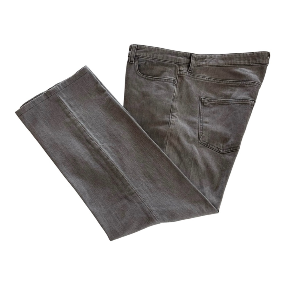 Burberry Light Gray Women’s Denim Pants - Sz 12 Like New - Picture 2 of 15